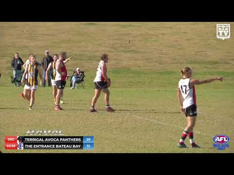 2019 HCCAFL Black Diamond Plate Round 9 Highlights - Terrigal Avoca Panthers v The Entrance Bateau B