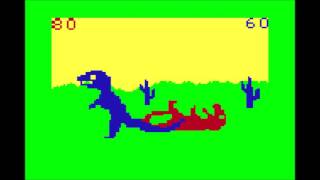 Dino Wars for the TRS-80 CoCo