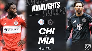 Chicago Fire FC vs. Inter Miami CF | Full Match Highlights | 62K at Soldier Field