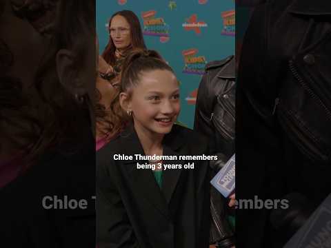 Chloe Thunderman remembers being 3 years old 😳 #thethundermans