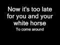 White horse-Taylor Swift lyrics