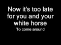White horse-Taylor Swift lyrics 