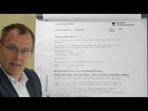 Rentenbescheid:Wie ist er aufgebaut - Struktur verstehen