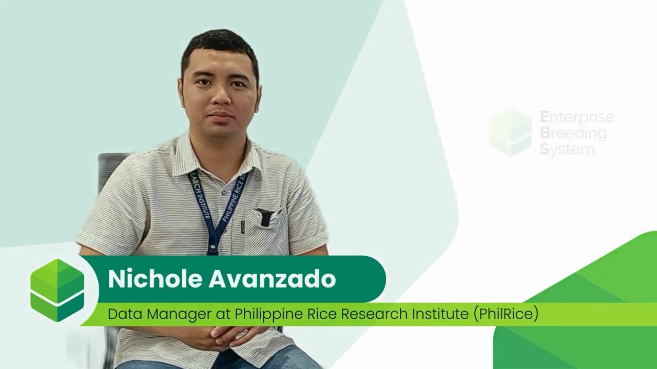 PhilRice: Nichole Avanzado