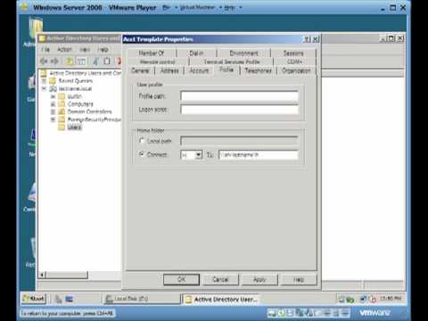 Creating Template user Microsoft Active Directory