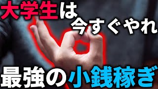 【ほぼ誰も知らない】大学生ができる最強の小銭稼ぎを紹介する。