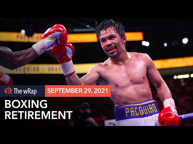 Pacquiao gantung sarung tangan atas karir tinju legendarisnya Pacquiao gantung sarung tangan atas karir tinju legendarisnya