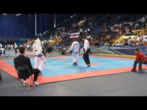 Aleksander Joonasing, Fight 1, Round 1,European Taekwondo ITF Championship, Minsk 2014.