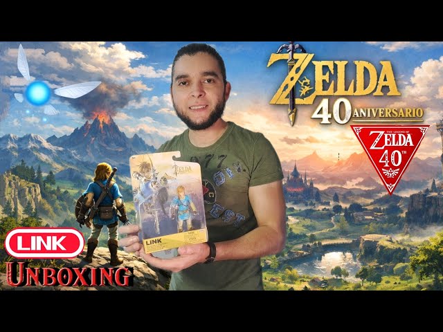 Vídeo relacionado con Nintendo Pack de 2 Figuras Link y Zelda 11 cm de Jakks Pacific, Las Figuras de Acción Tienen hasta 20 Puntos de Articulación e Incluyen Accesorios, Juguete para Niños Mayores de 3 Años