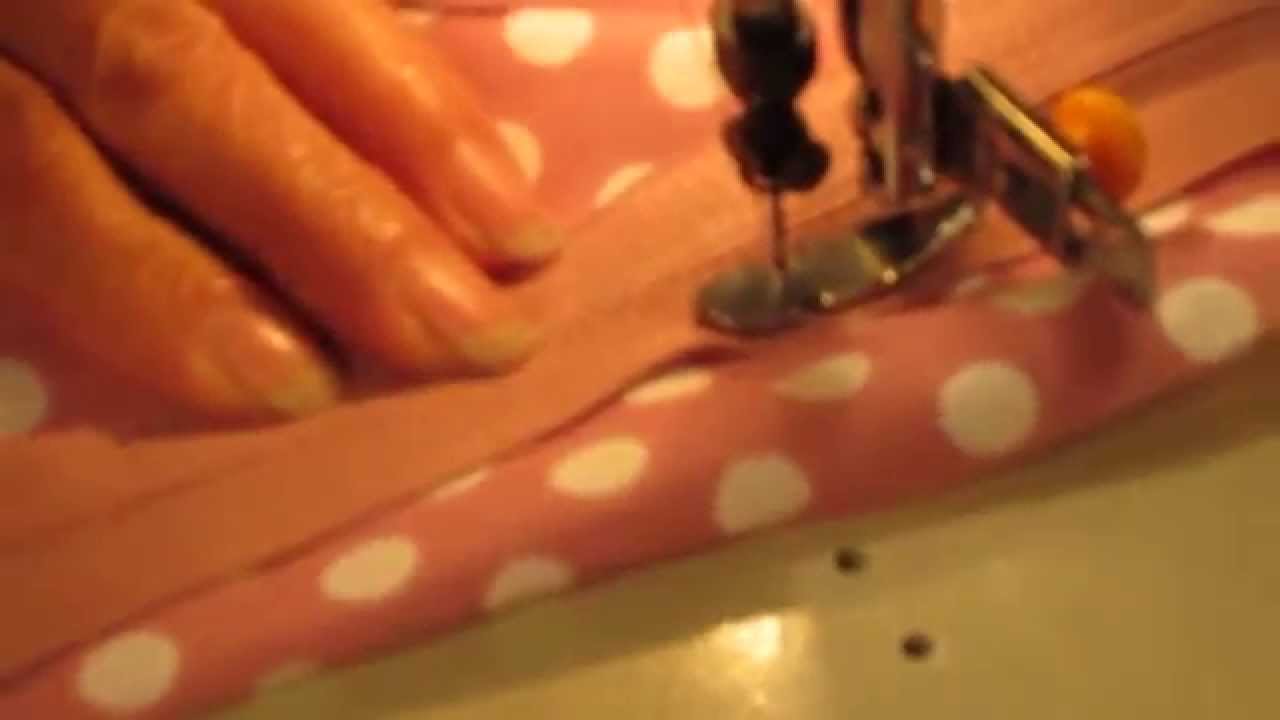 Cómo hacer un traje de flamenca para niña. Parte 1