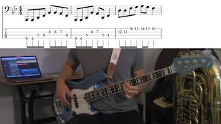 Death Cab for Cutie - Summer Skin (Bass Cover with tabs)