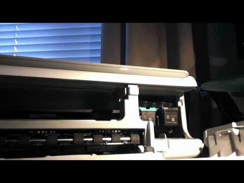 comment installer cartouche d'encre hp