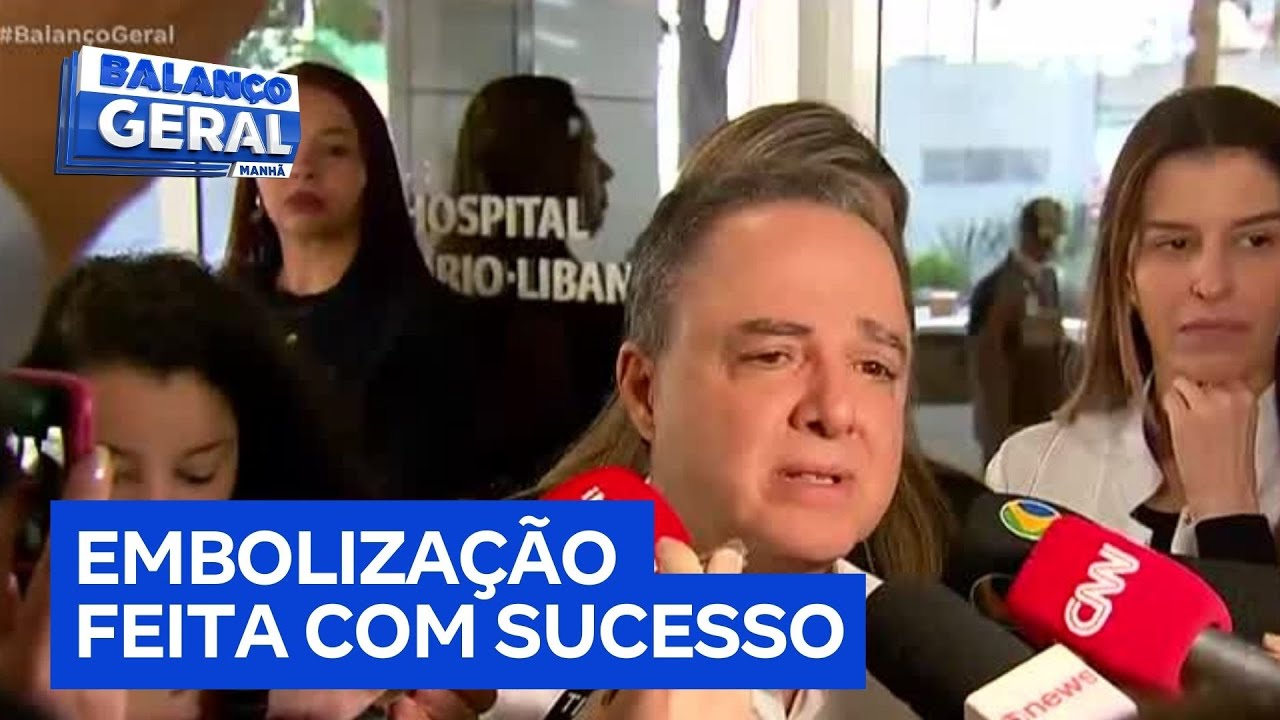 Procedimento de embolização é feito com sucesso e Lula está acordado e conversando