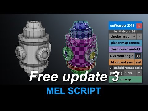 Quick Uv Map Script