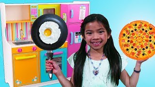 Emma Pretend Cooks w/ Cute Kitchen &amp; Food Truck Toy