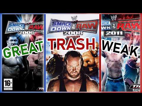 Crowning The GREATEST ROSTER of ALL Smackdown vs. Raw Games!