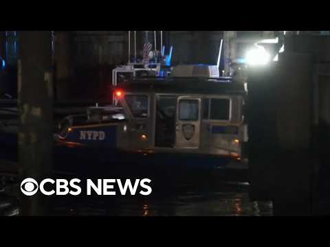 2 dead from capsized boat in New York Harbor