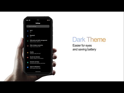 Blackview Android 10 - How to Enable Dark Theme?
