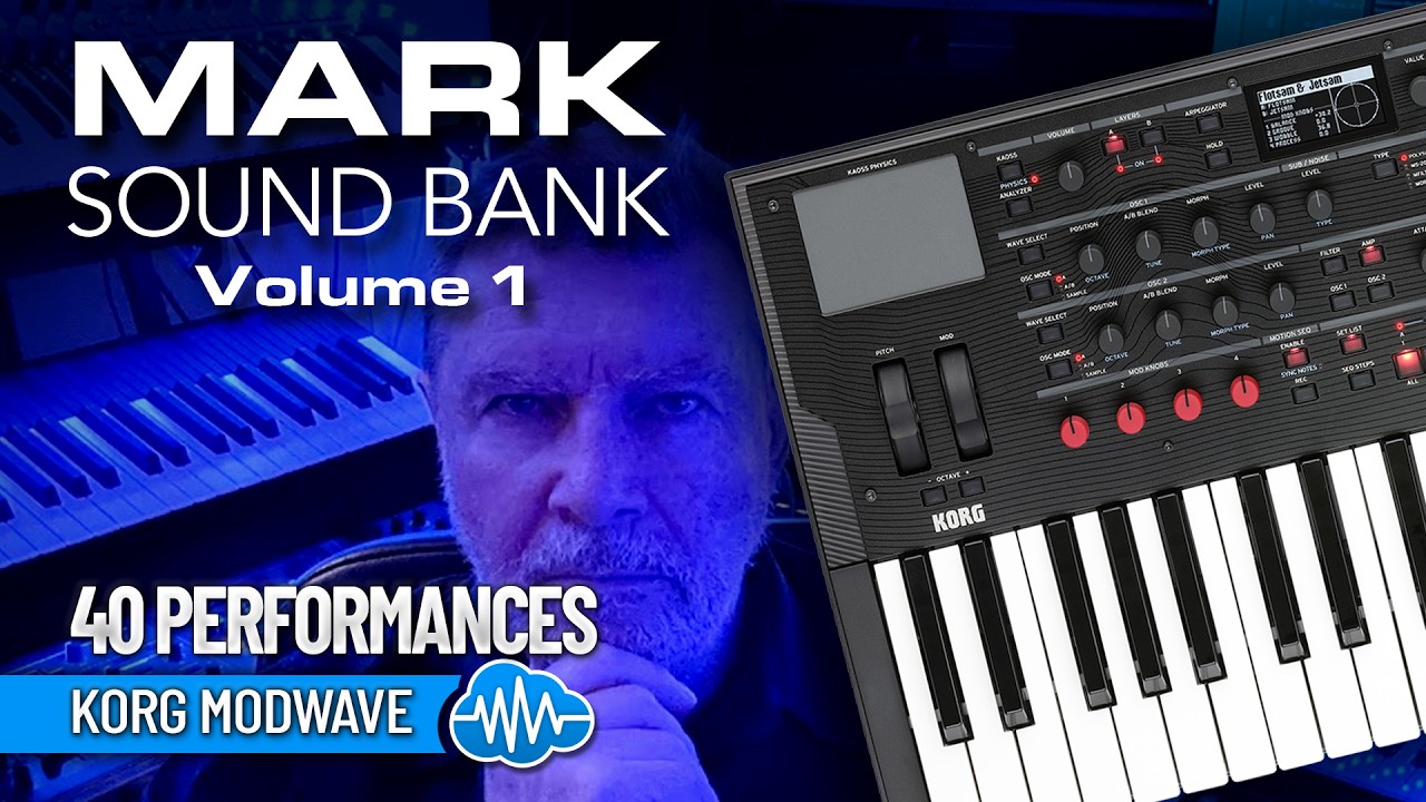 MSD026 - Mark Sound Bank V1 - Korg Modwave ( 40 performances ) - Video Preview 1