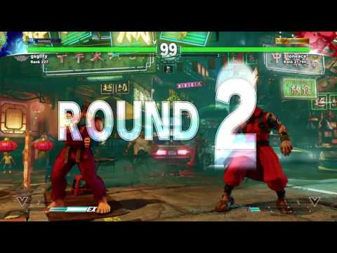 Street fighter 5 Loneace  vs gs guilty