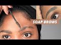 Using Soap As Eyebrow Gel