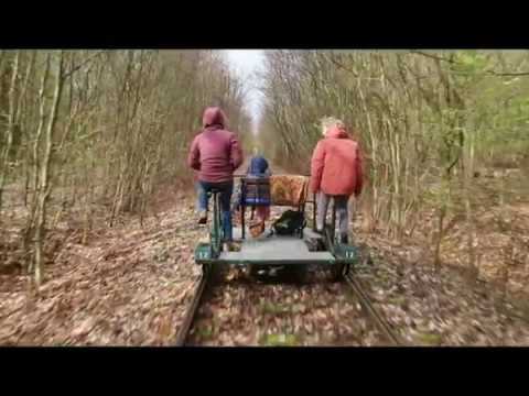 Impressionen von einer Fahrt mit einer Draisine von Dargun nach Neukalen