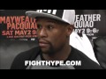 FLOYD MAYWEATHER STANDS FIRM ON LAST ...