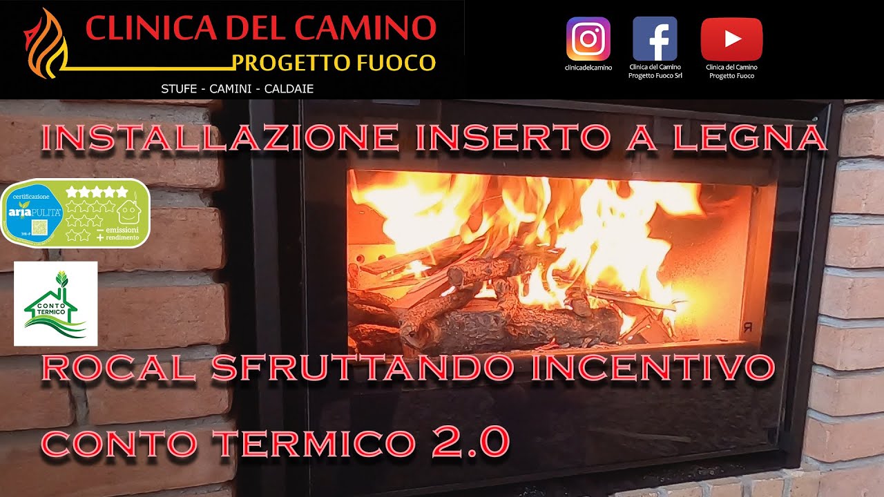 RISTRUTTURAZIONE CAMINO A LEGNA, RIQUALIFICAZIONE CON INSERTO A LEGNA PER MESSA A NORMA 4 STELLE.