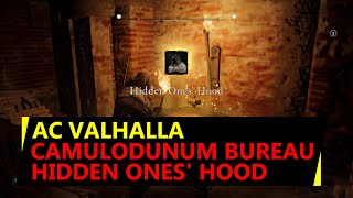 Camulodunum Bureau AC Valhalla - Codex Page #5 & Hidden Ones Hood Location - How to open Barred Door