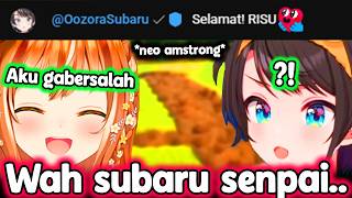 Jarang" Subaru Mampir Ke Streamnya Risu, RISU Ga Bersalah ww..【Hololive】