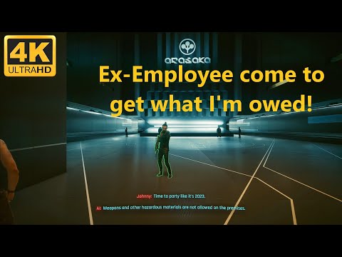 Cyberpunk 2077 Solo Assault On Arasaka Tower