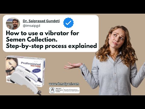 How to use a Vibrator for Semen Collection #semenanalysis #selfinsemination #ivftreatment #ivf