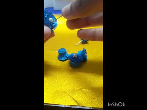 DIY mini flowers for decoration