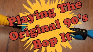 Blast from the Past: Playing the Original 90's Bop It - Pass It Mode #bopit #vintagetoys #retrogames