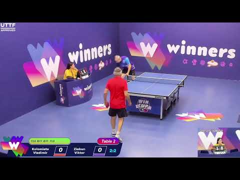 WINners CUP table 2  06.11 Kolomiets Vladimir - Ziakun Viktor 20:15