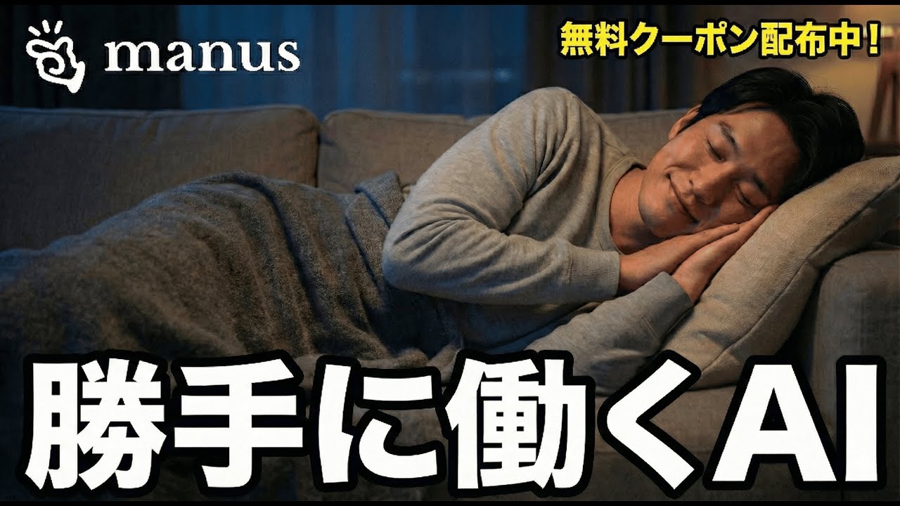 面倒な作業を全部やってくれるAIエージェント、Manusがすごすぎる