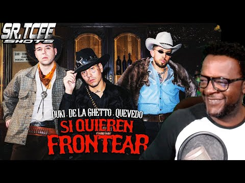¡CONEXION BOMBA! 💥 "Si Quieren Frontear" de DUKI ❌ De La Ghetto y Quevedo 🎧 SR.TCEE SHOTS