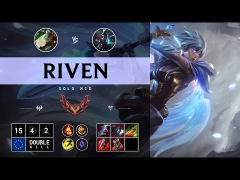 Riven Mid vs Ekko - EUW Grandmaster Patch 14.13