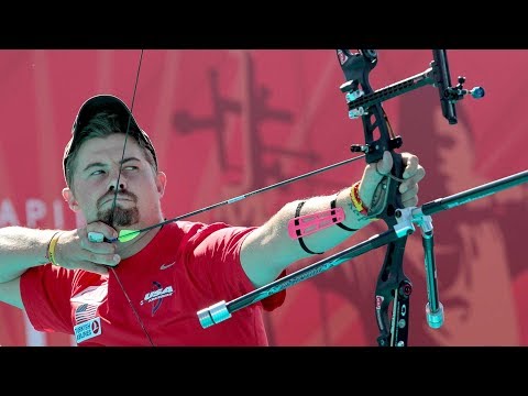 Brady Ellison v Oh Jin Hyek – recurve men’s quarterfinal | Lausanne 2014 Archery World Cup Final