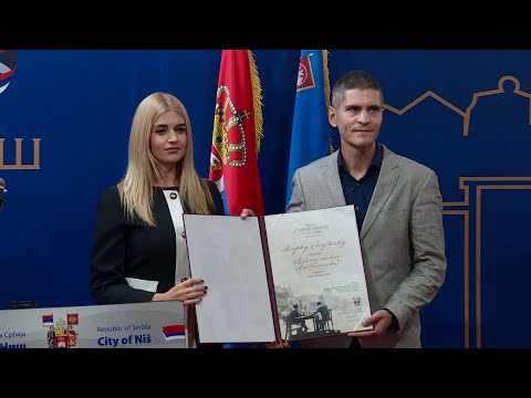 Info - Marko Stojkić dobitnik nagrade Stevan Sremac (TV KCN 19.11.2025)