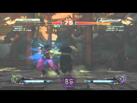 SSFIV AE 2012 Online: LightningBS [Guy] vs GoldieJo [Guy] ( Bushin Clash )