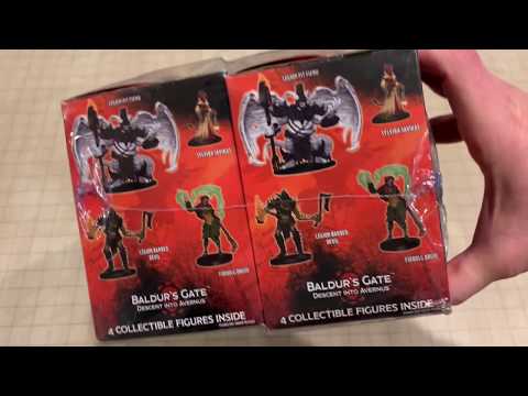 Unboxing the Wizkids D&D Descent into Avernus Miniatures