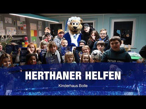 Herthaner Helfen 2019 - Kinderhaus Bolle - Hertha BSC