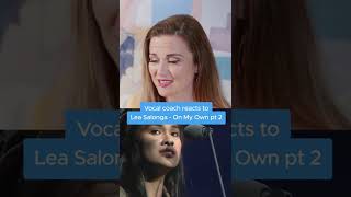 Vocal Coach Reacts to Lea Salonga - On My Own