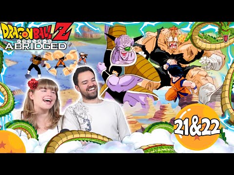 STOP, Goku Time! - Dragon Ball Z Abridged Episode 21 & 22 Reaction