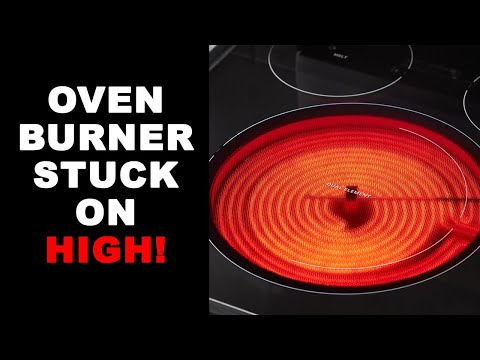Electric Range Burner Not Turning Off - How To Fix It