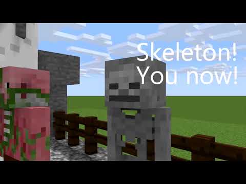 Monster School: SAINTS HORROR & SHORT LIFE CHALLENGE - Minecraft Animations