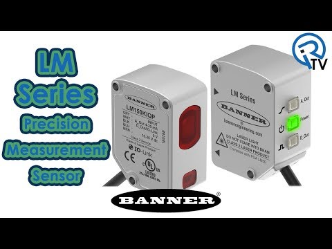 Banner LM Series Precision Measurement Sensor