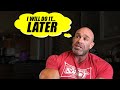 DO it now or REGRET it later - Jon Andersen Bodybuilding Motivation