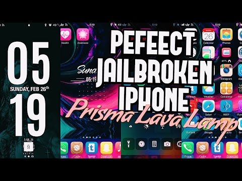 The Perfect Jailbroken iPhone iOS 10 - PRIMSA LAVA LAMP
